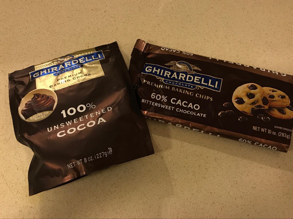 Ghirardelli 布朗尼的加工步骤