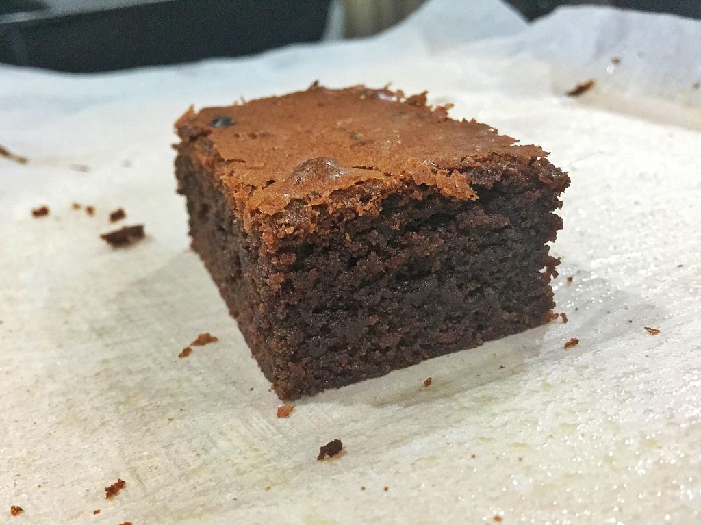 香浓布朗尼(Fudgy Brownie)的加工步骤