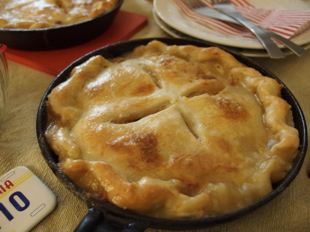 鸡肉派 Chicken Pot Pie!的加工步骤