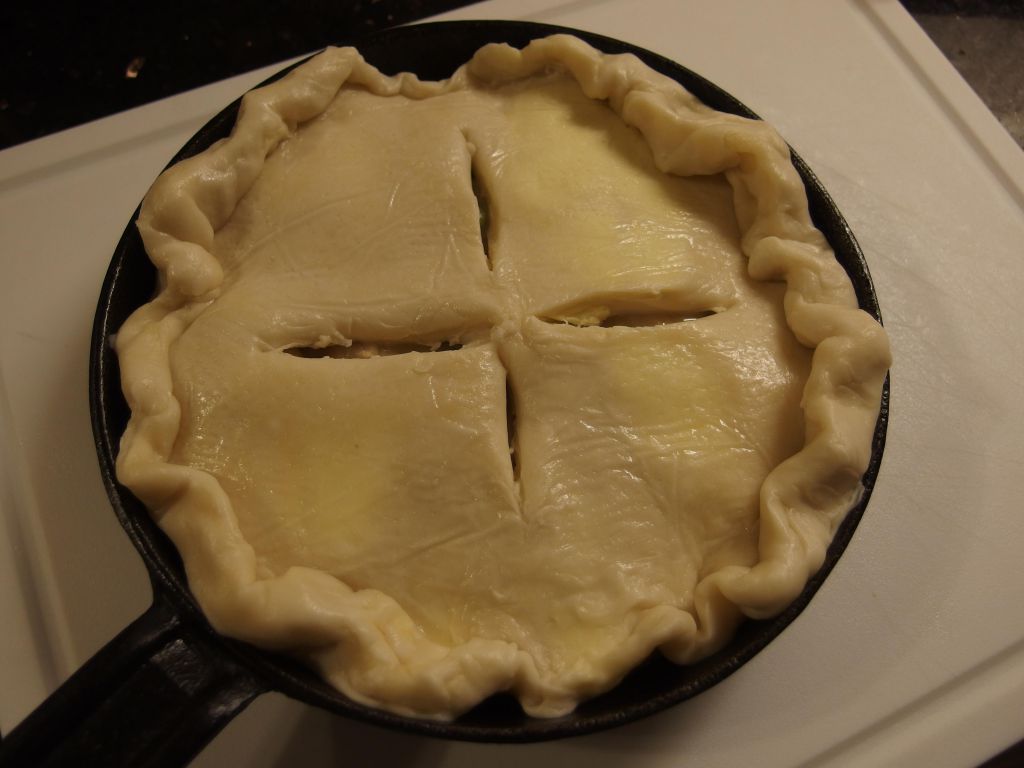 鸡肉派 Chicken Pot Pie!的加工步骤