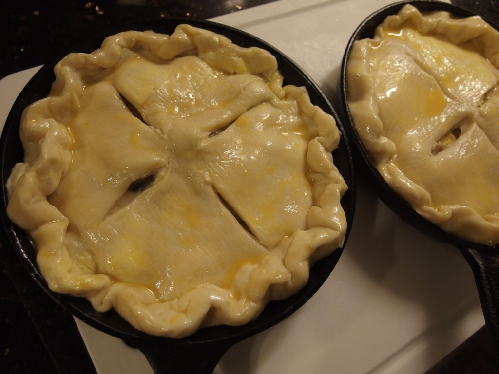 鸡肉派 Chicken Pot Pie!的加工步骤