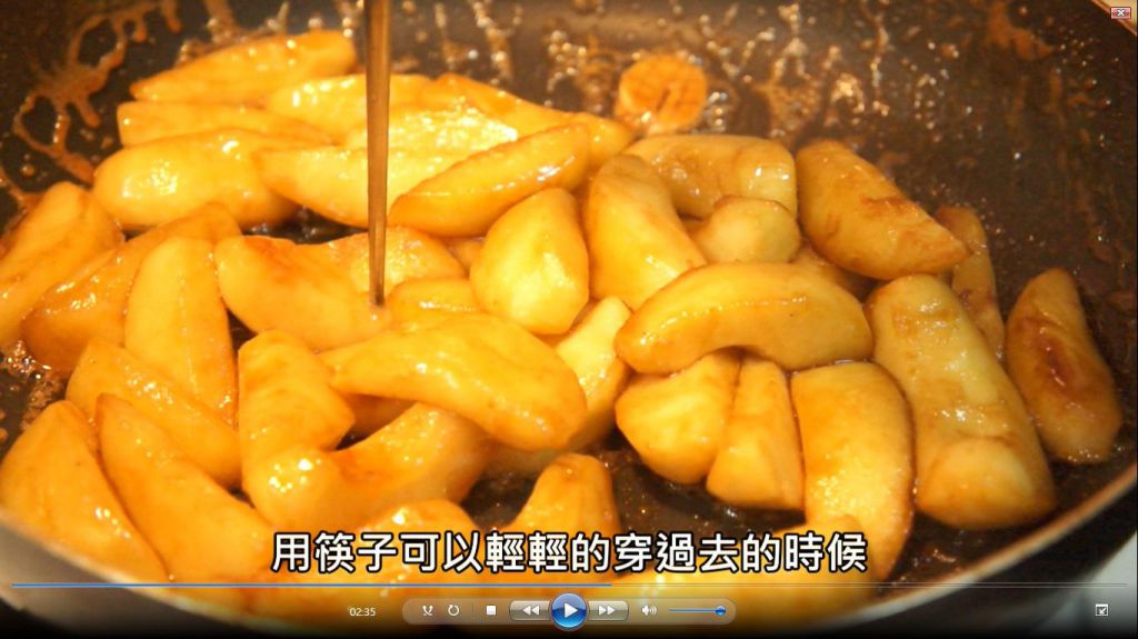 塔丁苹果塔 Tarte Tatin的加工步骤