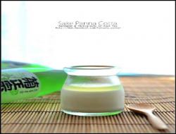 清酒奶冻．Sake Panna Cotta