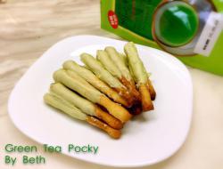 Pocky棒，抹茶口味