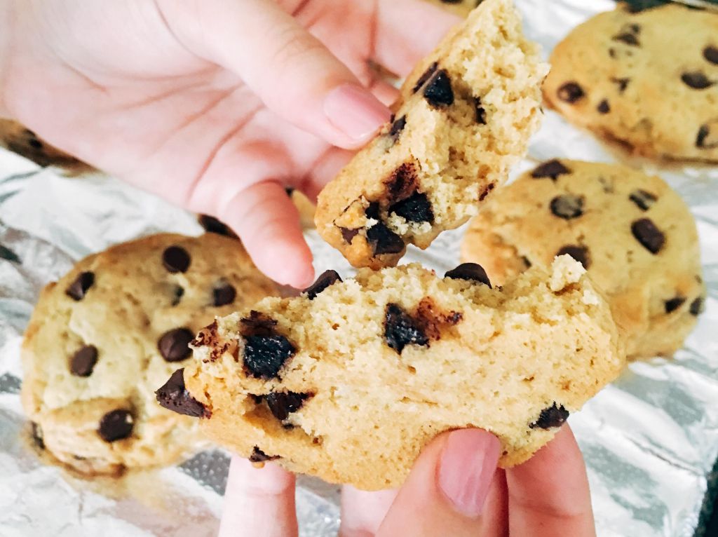 类奇宝的巧克力豆饼干🍪的加工步骤