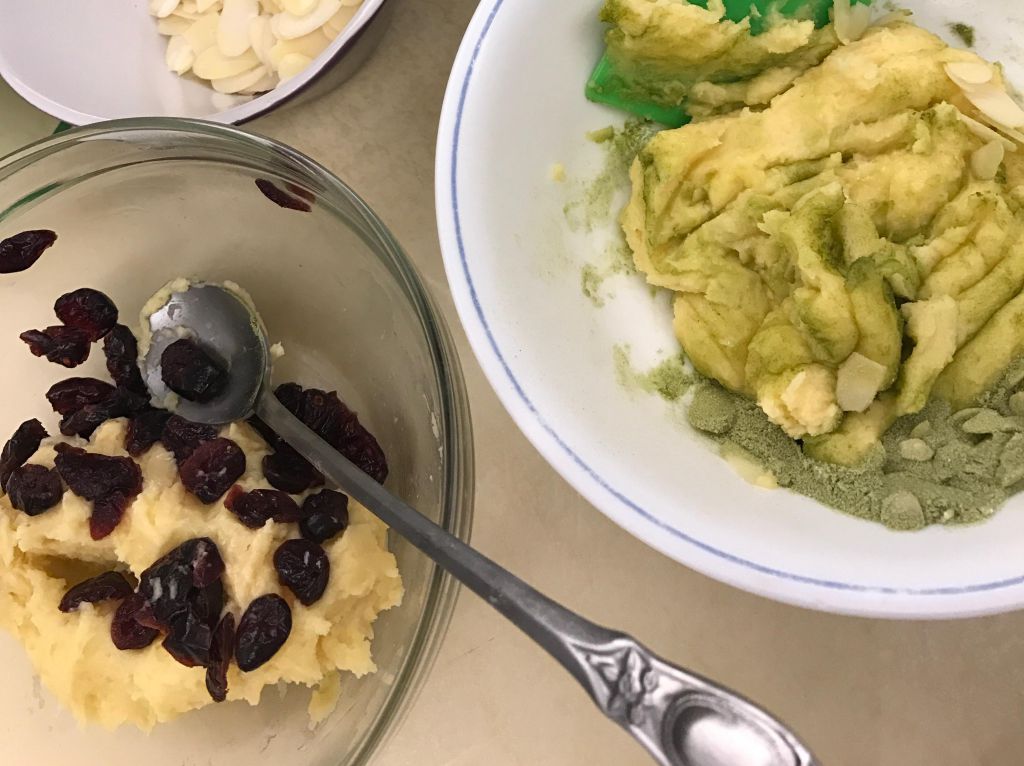 抹茶🌿巧克力杏仁饼干🎉野餐必备的加工步骤