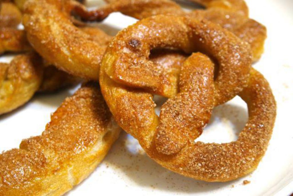 Soft Pretzel 蝴蝶圈饼的加工步骤