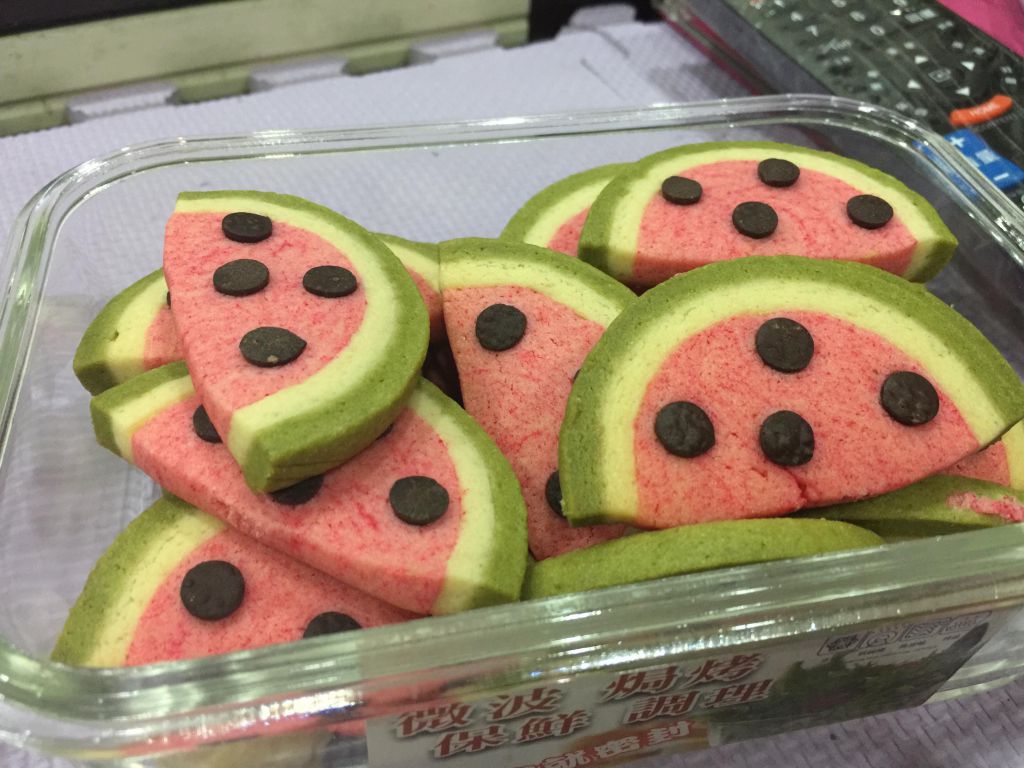 🍉西瓜造型饼干🍉的加工步骤