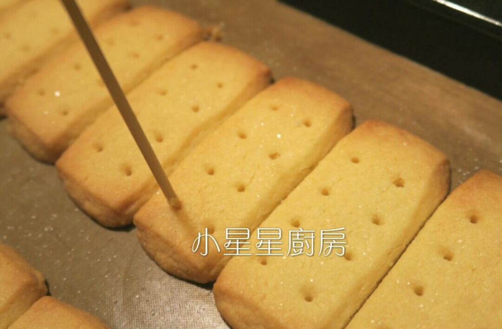 英式牛油酥饼(无蛋饼干)的加工步骤