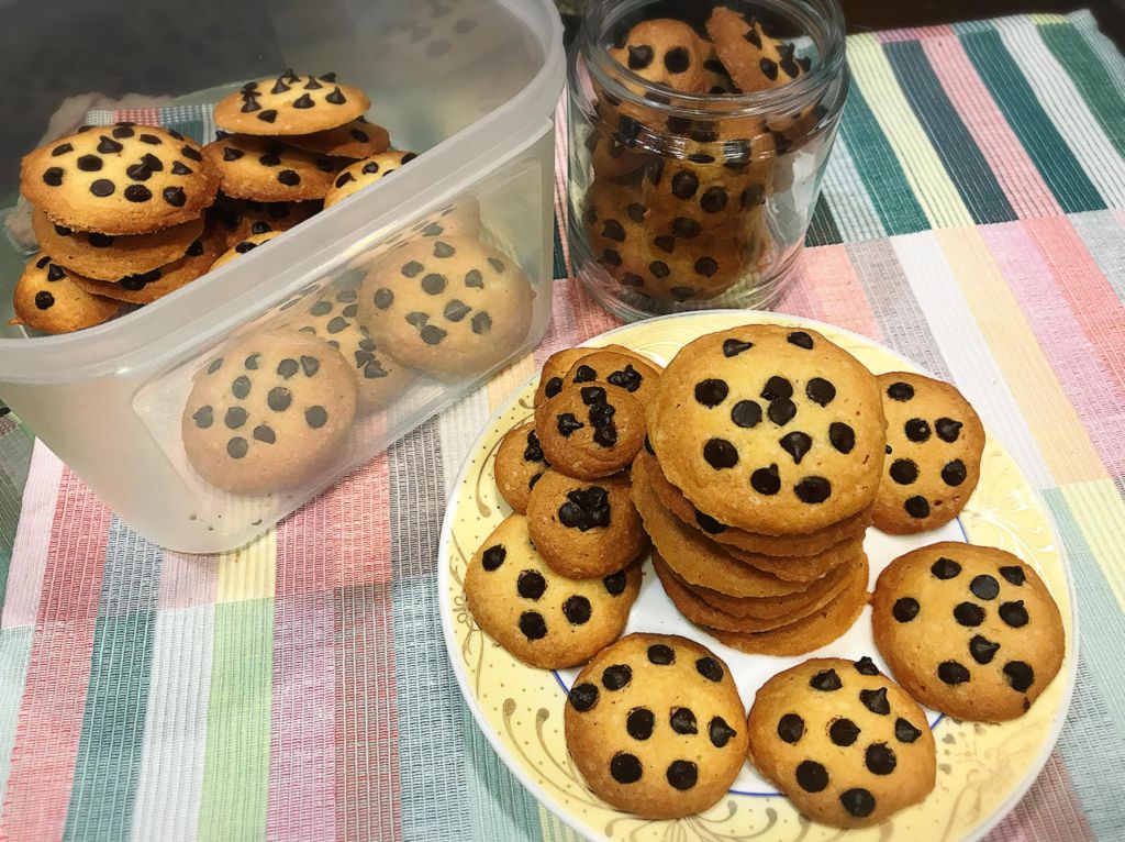 酥脆巧克力饼干🍪🍪的加工步骤