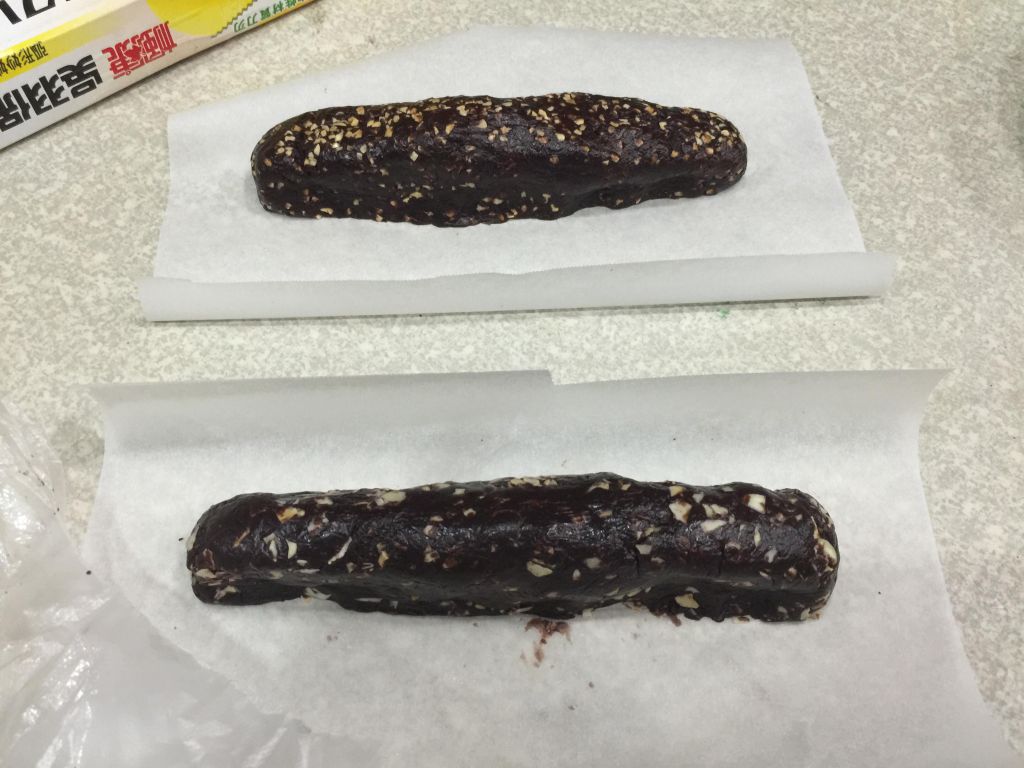 🍫巧克力杏仁饼干🍫的加工步骤