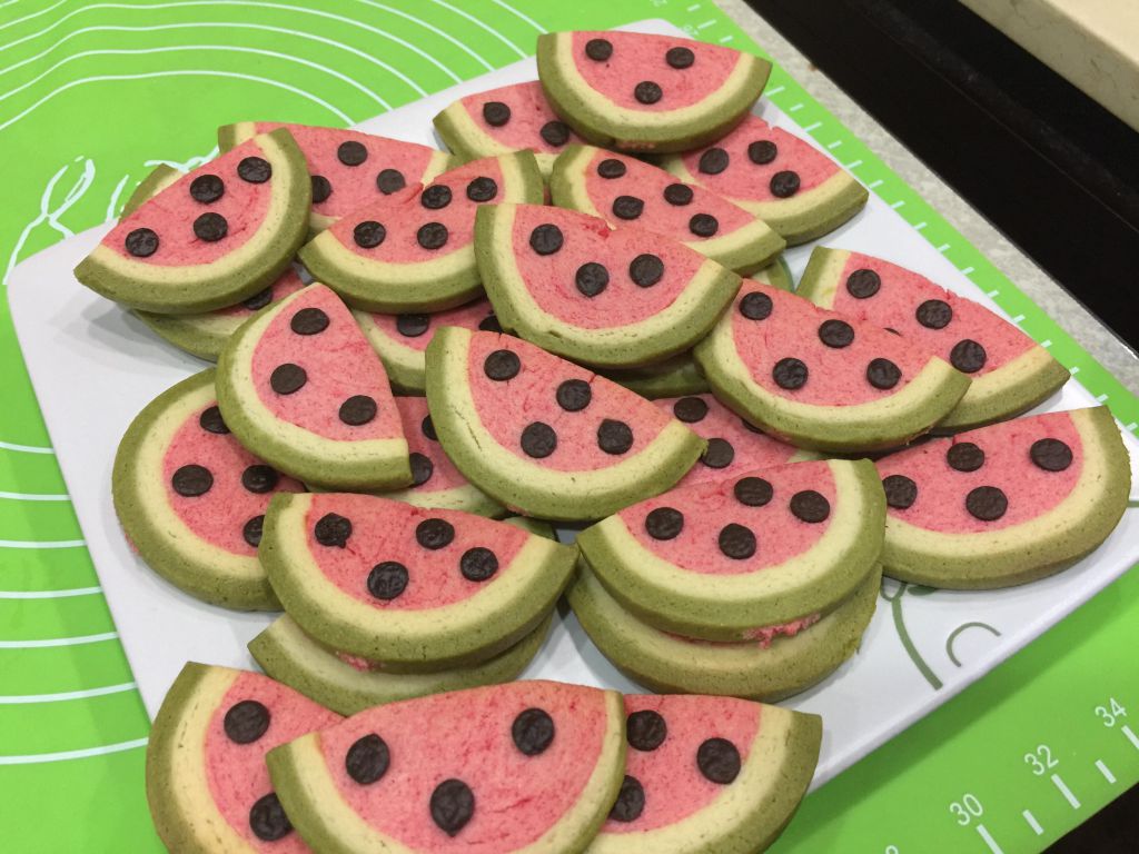 🍉西瓜造型饼干🍉的加工步骤