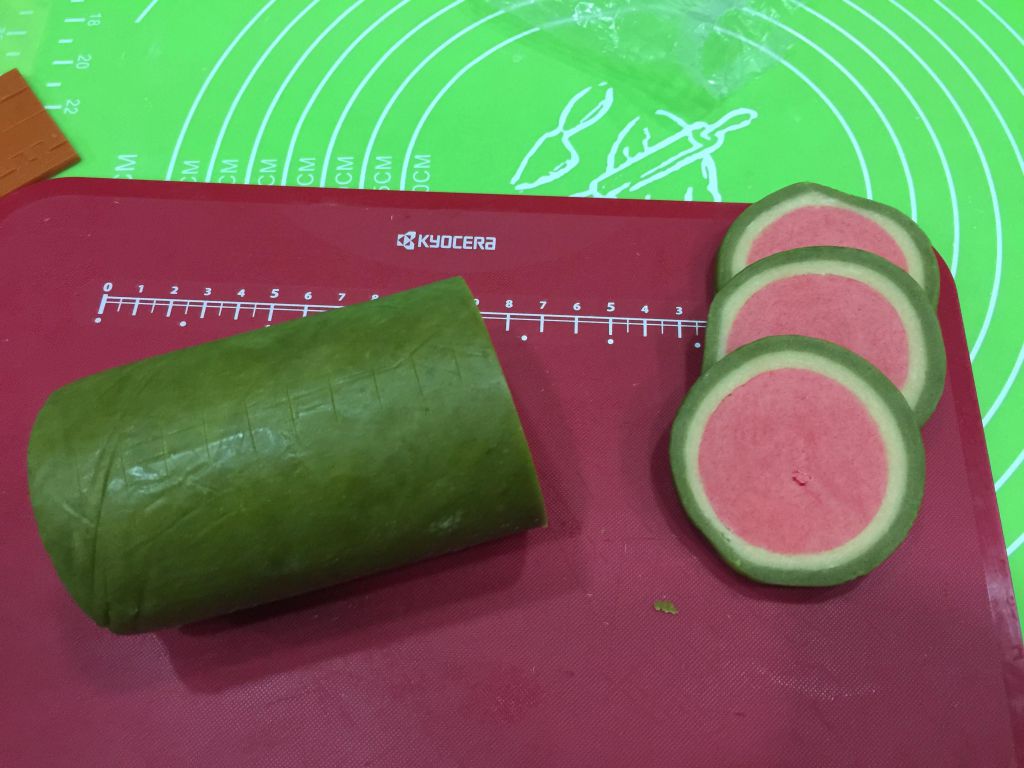 🍉西瓜造型饼干🍉的加工步骤