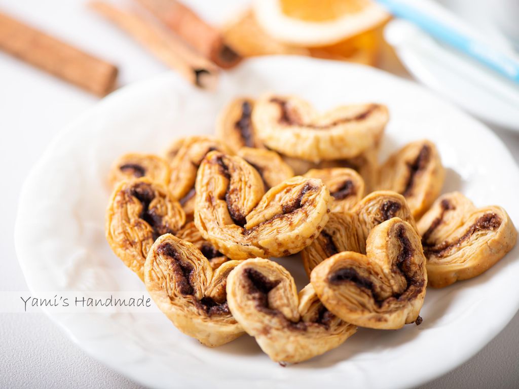 肉桂糖蝴蝶酥饼【圣诞派对】【下午茶点心】的加工步骤