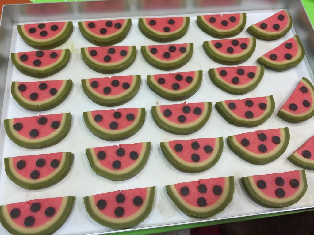 🍉西瓜造型饼干🍉的加工步骤