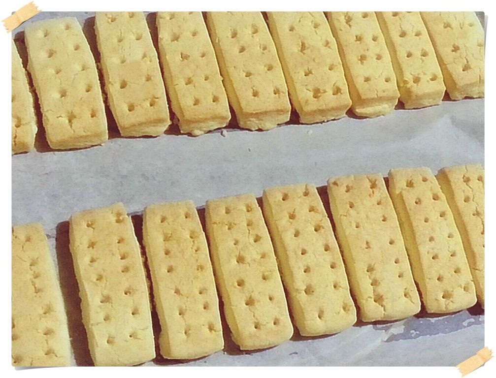 苏格兰Shortbread奶油酥饼的加工步骤