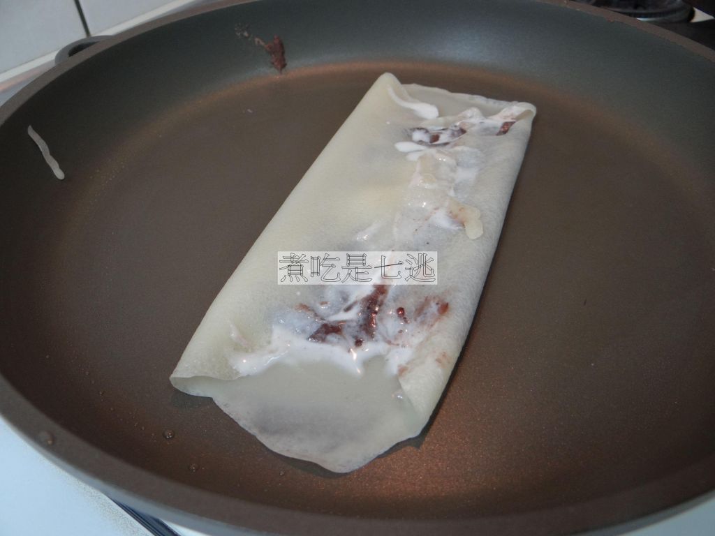 豆沙煎锅饼的加工步骤