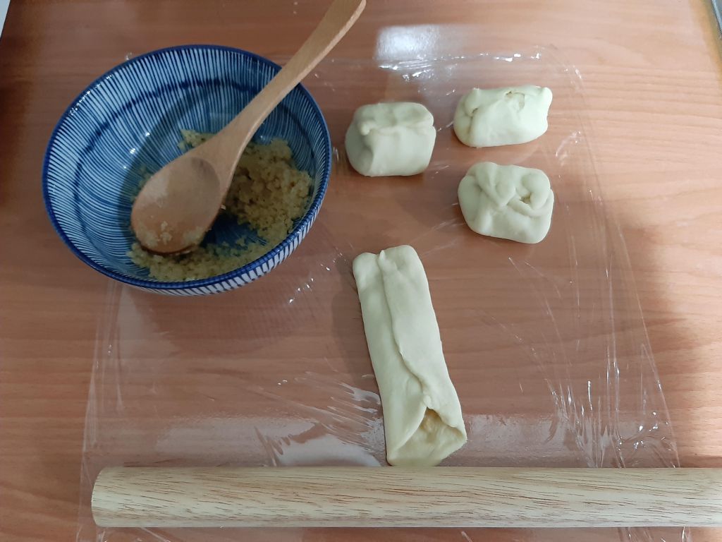 古早味甜烧饼的加工步骤