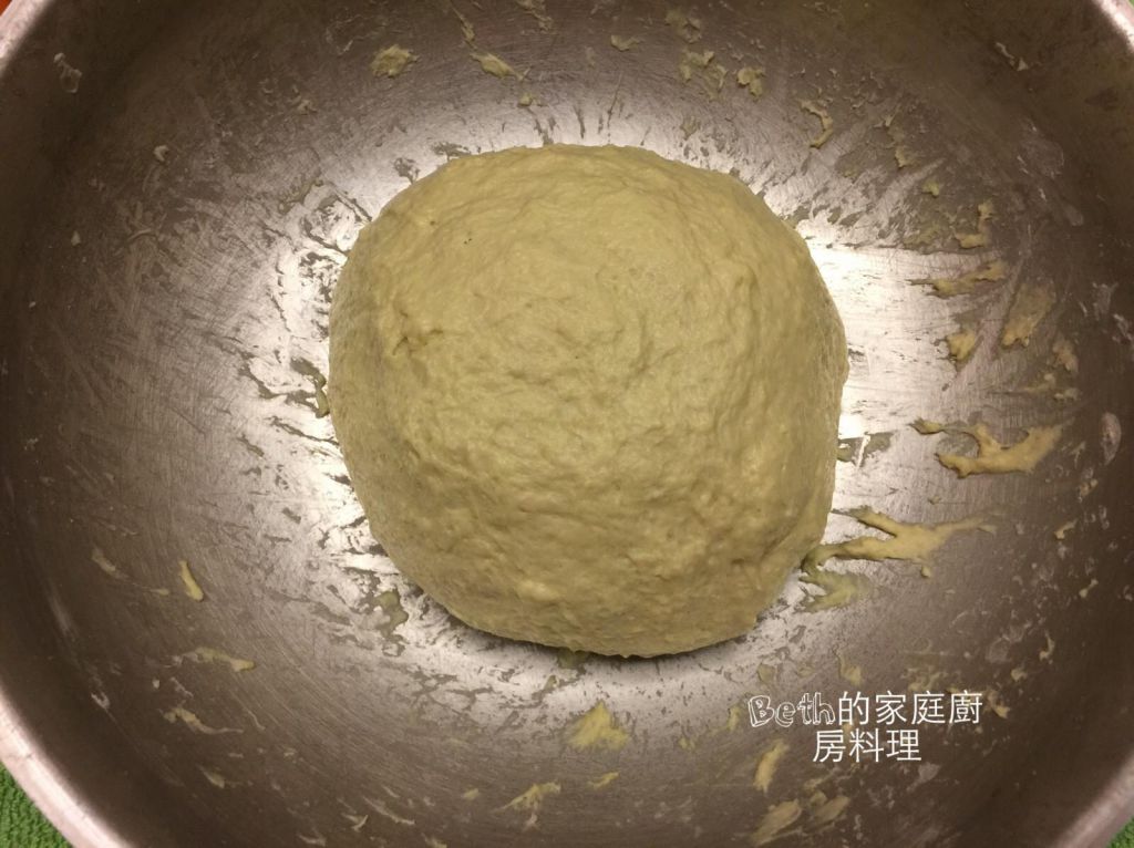 毛豆起司面包卷的加工步骤