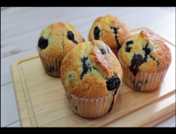 蓝莓马芬blueberry muffin