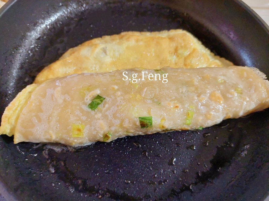 芹香古早味饼皮的加工步骤